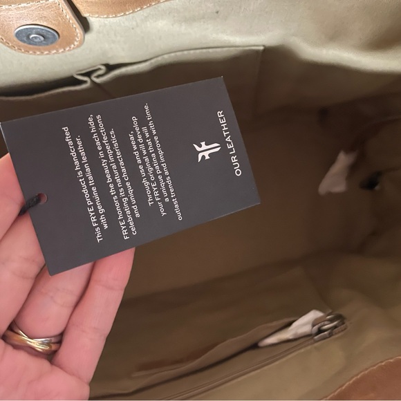 Frye Melissa Straw Shopper - Picture 6 of 12